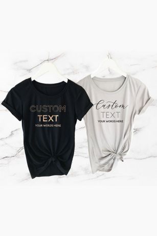 Personalized Fitted Tee